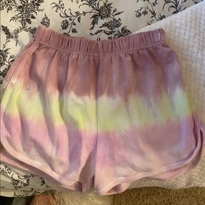 target tie dye shorts